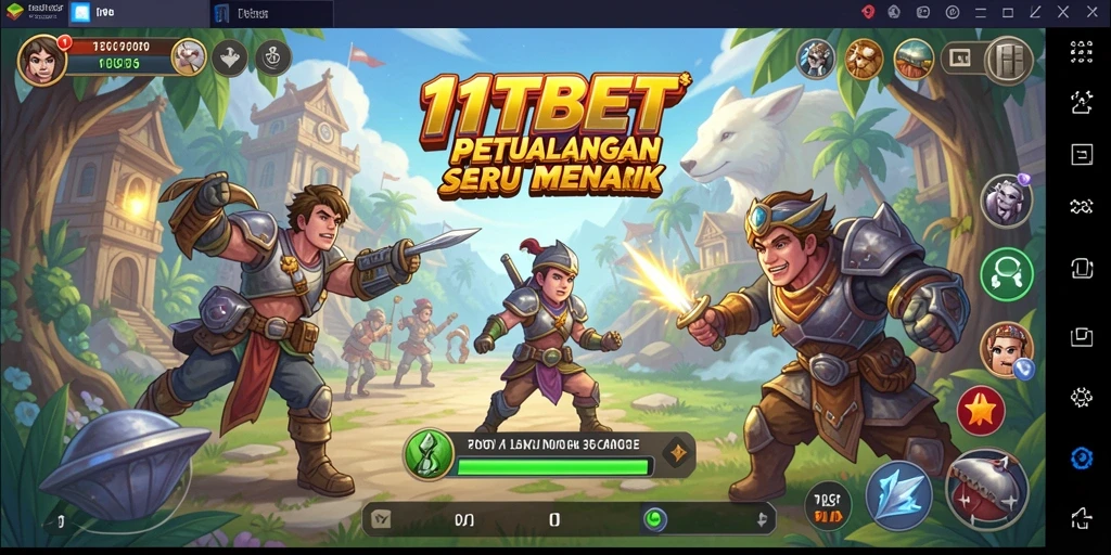 Screenshot utama 11TBET menampilkan gameplay Arcade yang seru dan menantang.