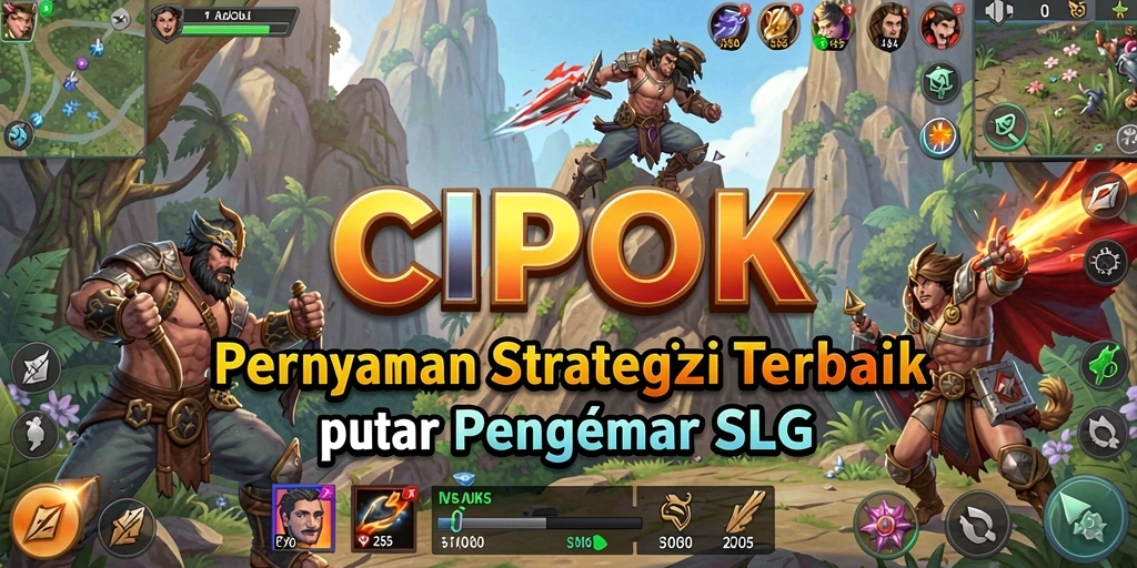 Tampilan menarik dari gameplay SLG di CIPOK dengan strategi mendalam.
