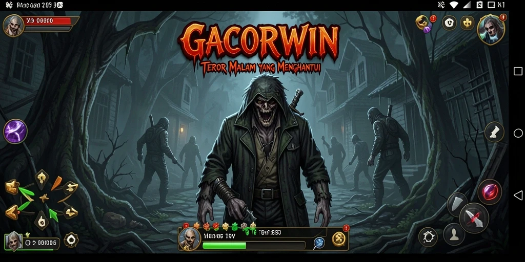 Gameplay menegangkan dalam suasana horor mencekam.