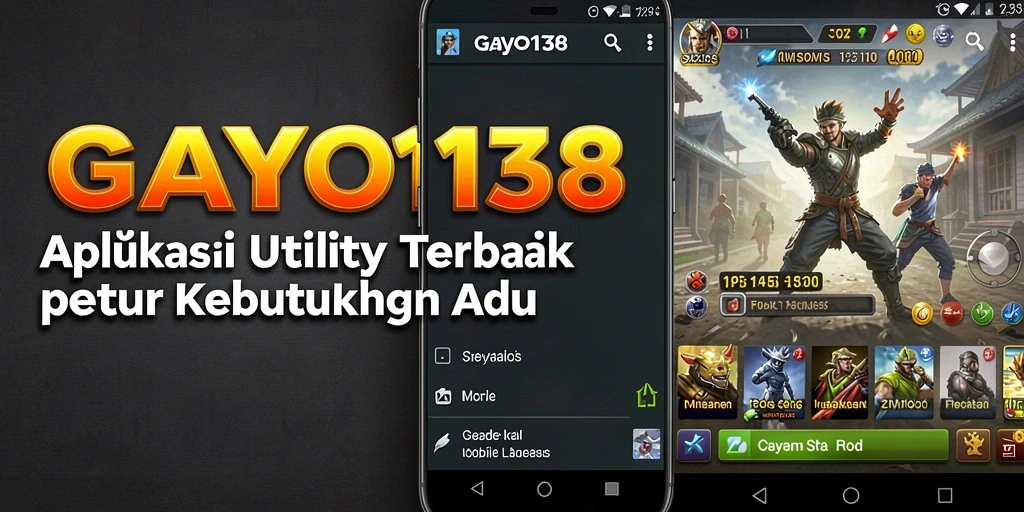Tampilan antarmuka GAYO138 yang intuitif dan menarik.