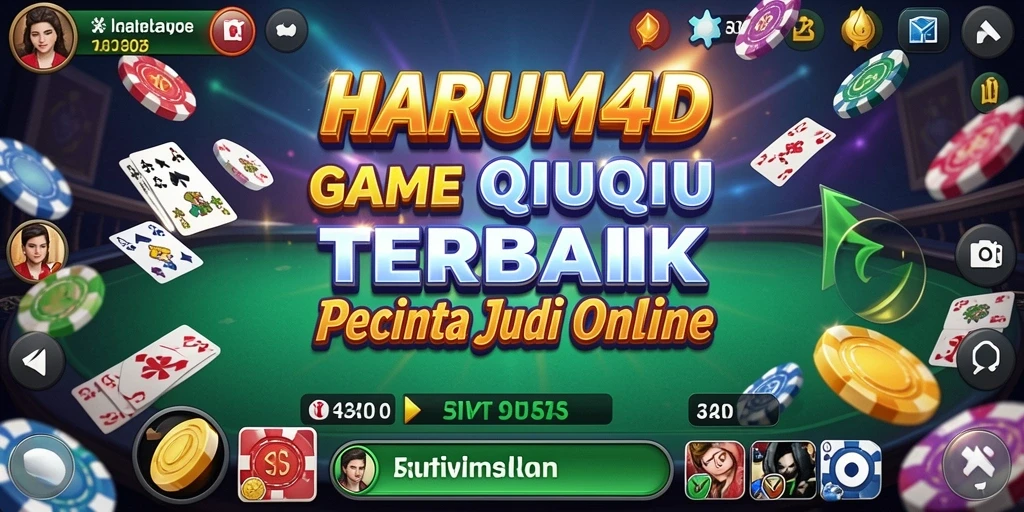 Screenshot gameplay QiuQiu yang seru di HARUM4D.
