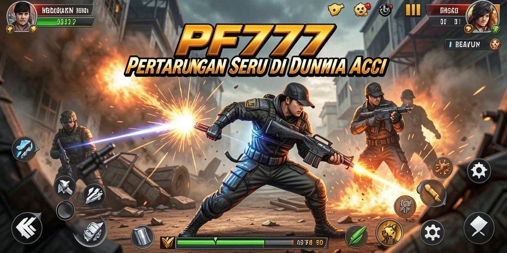 Screenshot gameplay PF777 yang menegangkan dan penuh aksi.