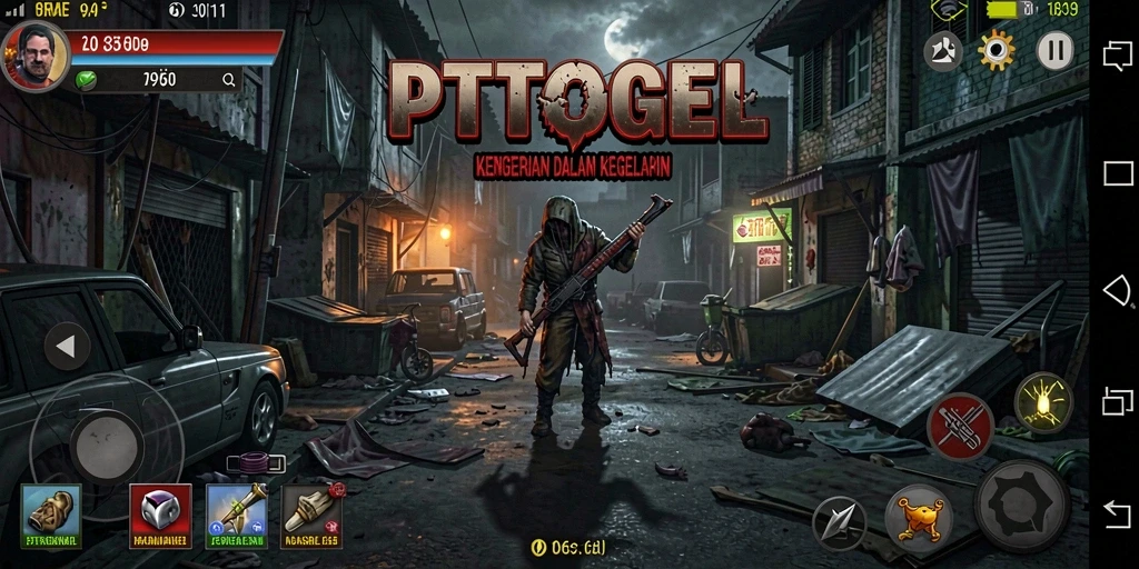 Tampilan gameplay menegangkan di dunia kegelapan PTTOGEL.