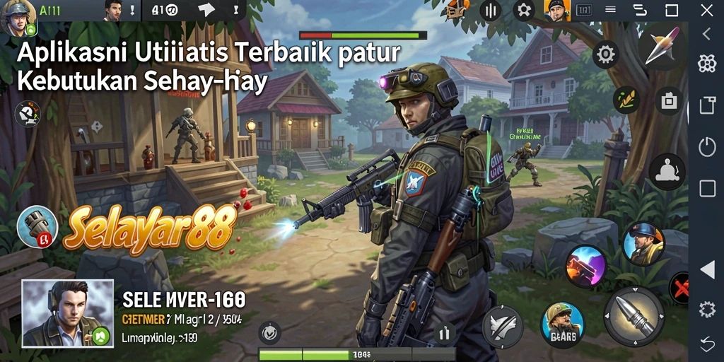 Tampilan antarmuka SELAYAR88 yang modern dan user-friendly.