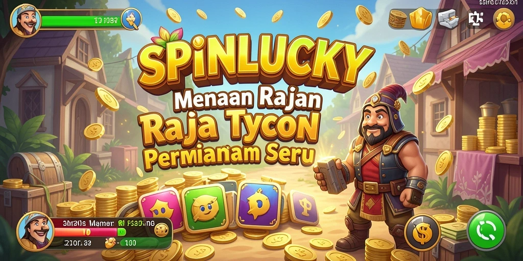 Gameplay SPINLUCKY yang seru dan penuh strategi Tycoon.