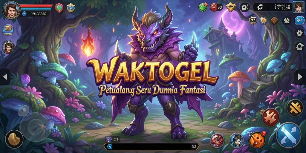 Tampilan gameplay seru dari WAKTOGEL yang menantang.