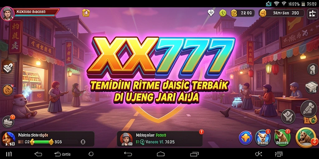 Gameplay menarik dan penuh warna di XXX777 dengan lagu-lagu favorit.