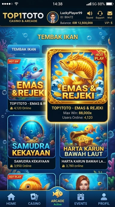 Proses unduh aplikasi top1toto yang cepat dan efisien di perangkat Android.